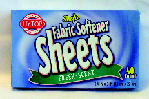 SOFTENER FABRIC SHEETS 40/BX 12/CS (BX) - Fabric Softener